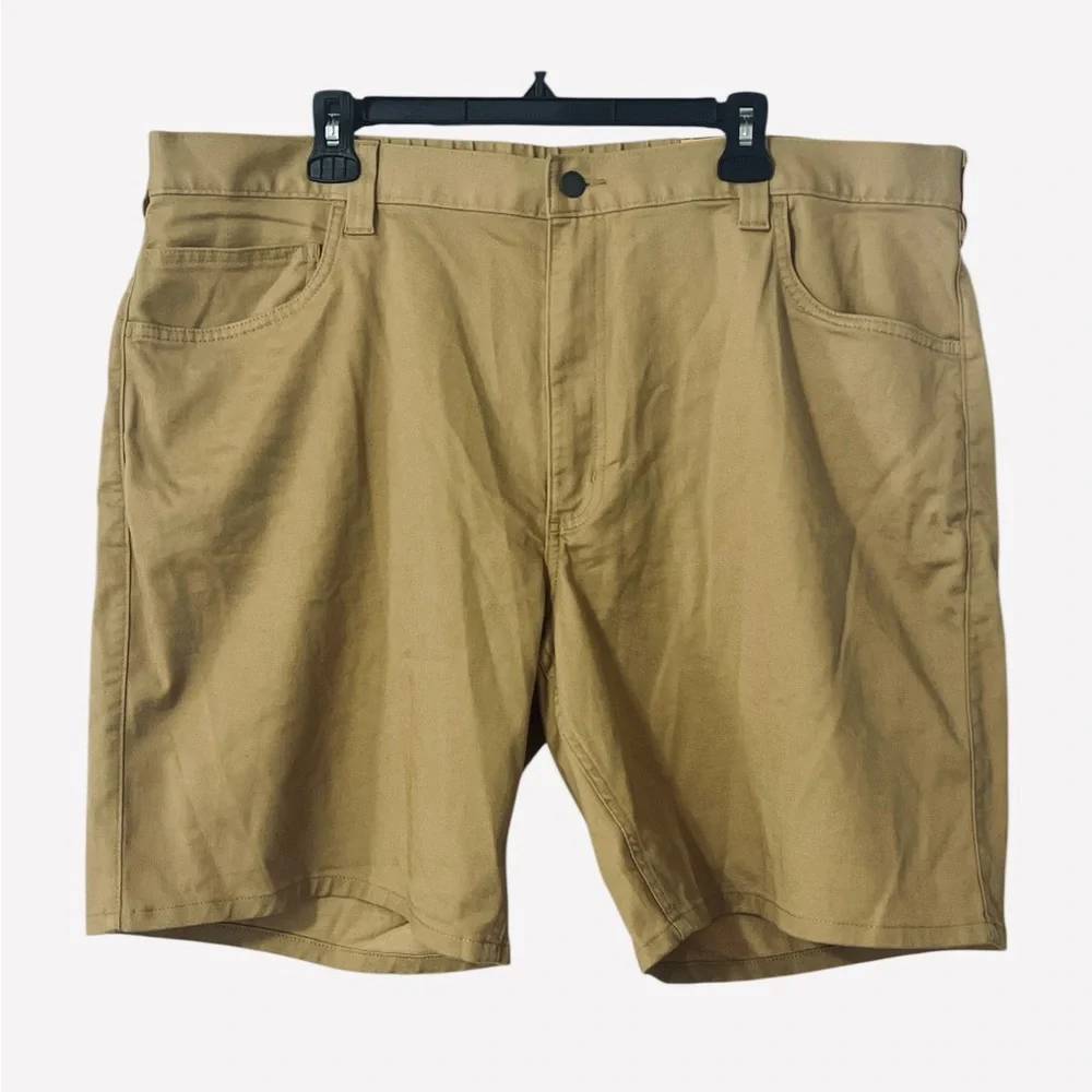 Carhartt Men’s Shorts Shadow Force Relaxed Fit Golden Sand Size 42